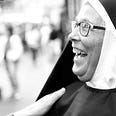 Smiling nun