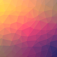 abstract poly-triangle colorful background
