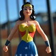 Toy figurine of Wonder Woman