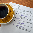 Coffee and Resume