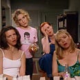 4 women are staring at something