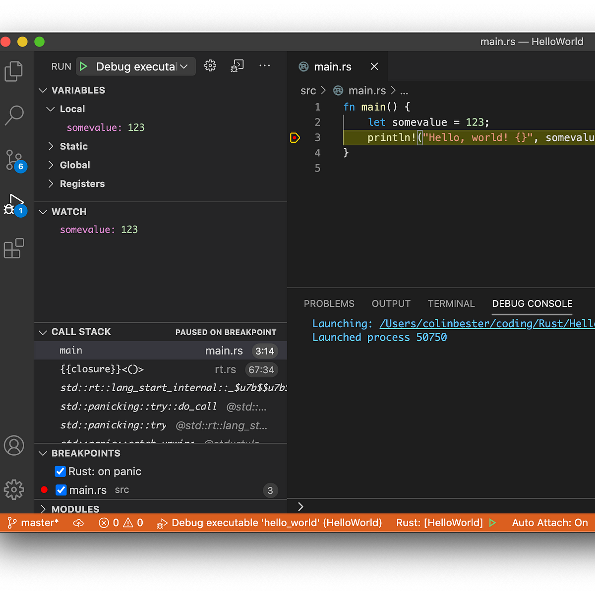 Rust With Visual Studio Code A Simple How To By Colin Bester Level Up Coding