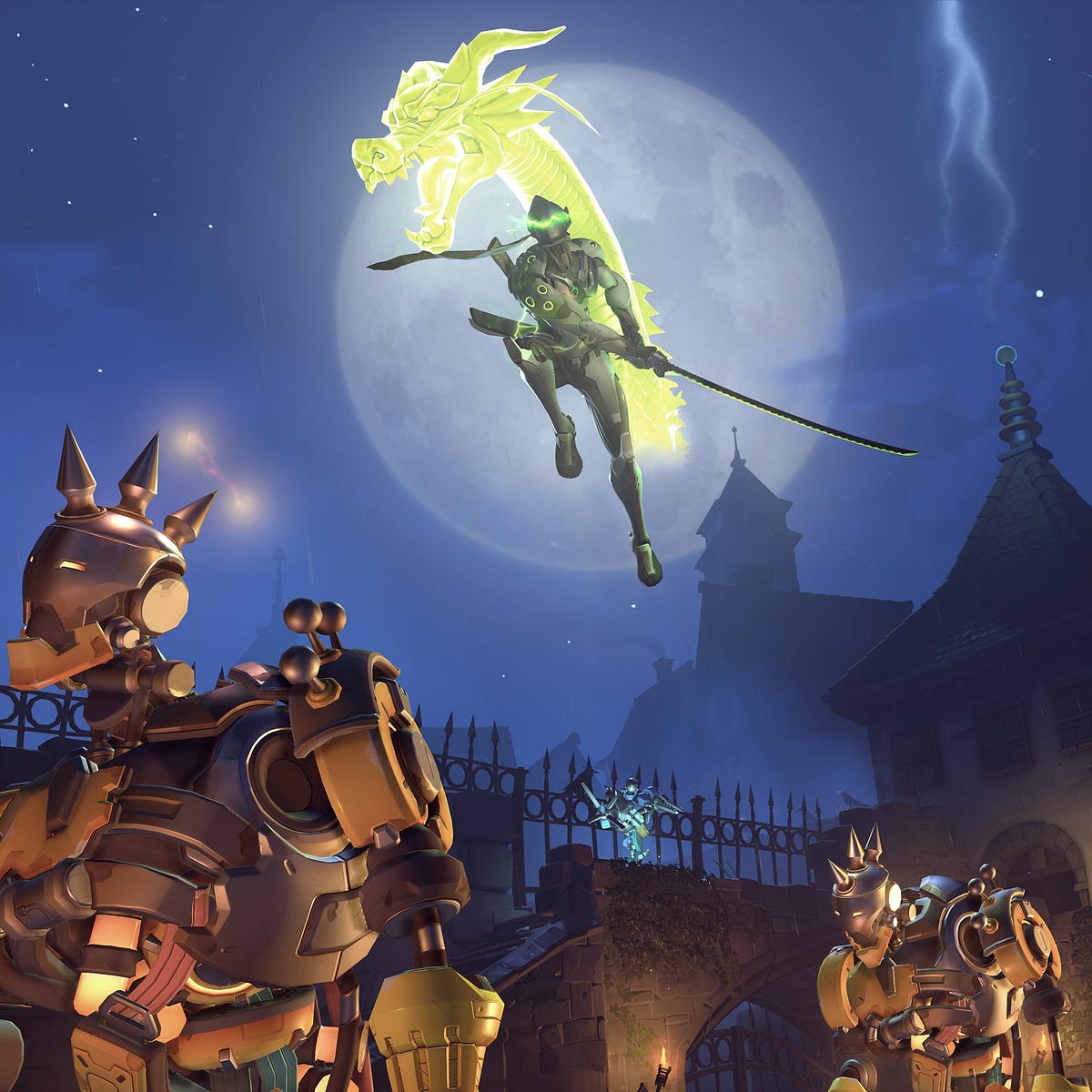 Overwatch New Junkenstein Comic Hints At Halloween Genji Skin By Sam Lee Hollywood Com Esports Overwatch New Junkenstein Comic Hints At Halloween Genji Skin By Sam Lee Hollywood Com Esports