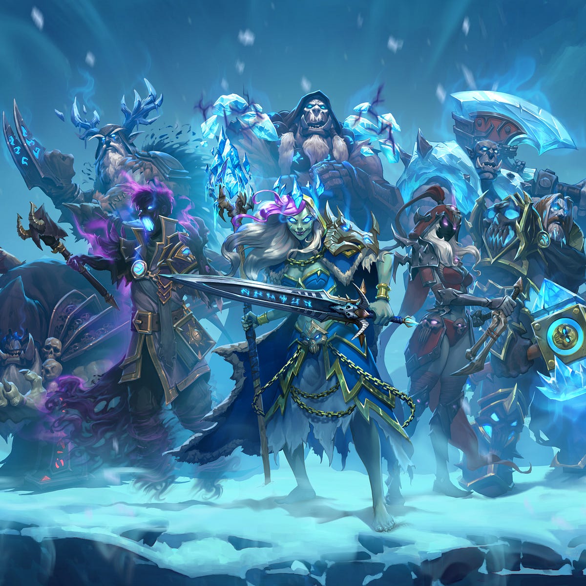 Hearthstone: See Early Concepts of the Death Knight Cards | by Sam Lee |  Hollywood.com Esports