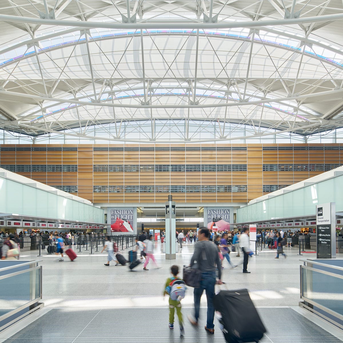 Sfo International Terminal Address Can Architecture Calm The Turbulence Of Air Travel? | By Som | Medium