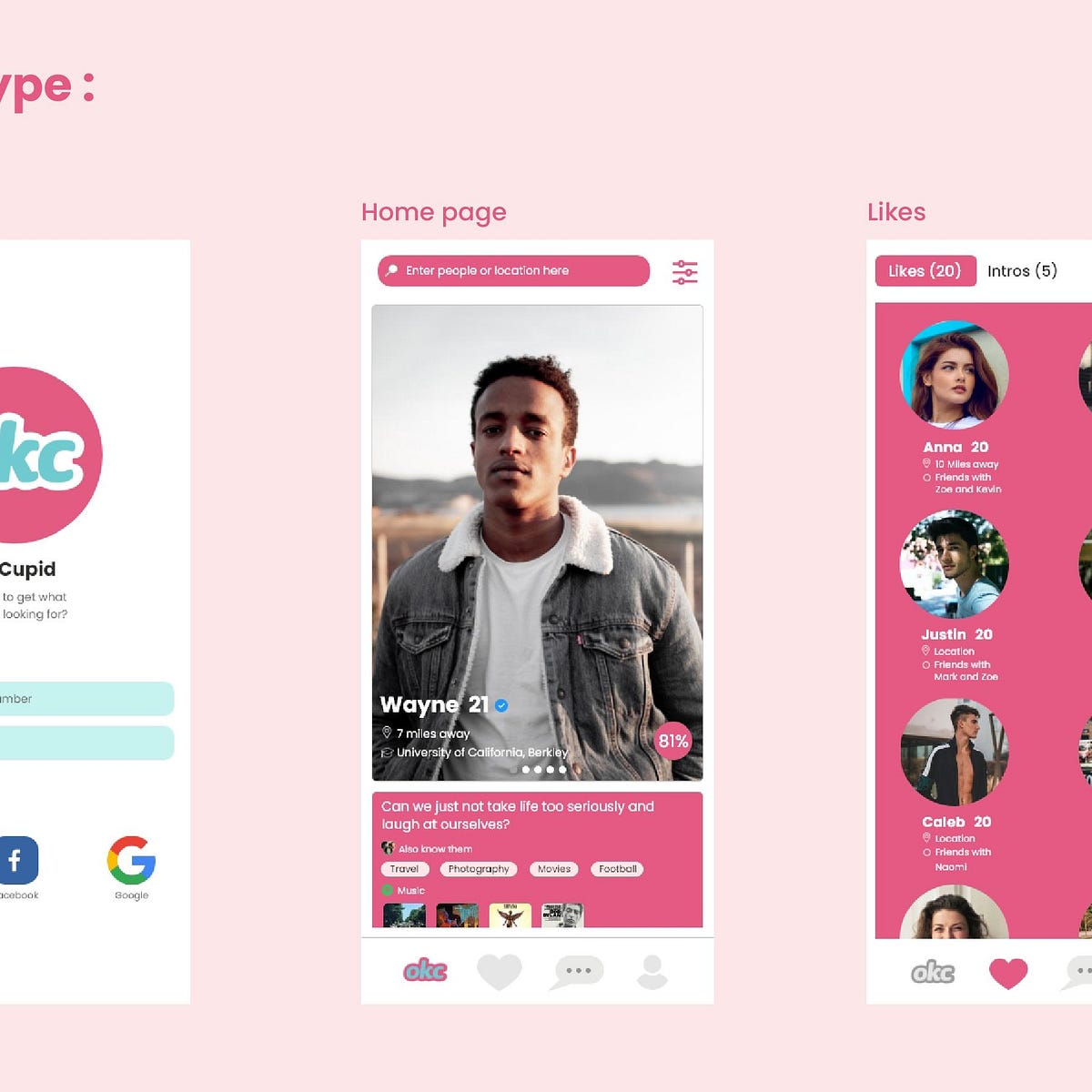 Okcupid Redesign Case Study This Is A Conceptual Redesigning Of By Dakshaini tluri Ux Diaries Medium Okcupid Redesign Case Study This Is A Conceptual Redesigning Of By Dakshaini tluri Ux Diaries Medium