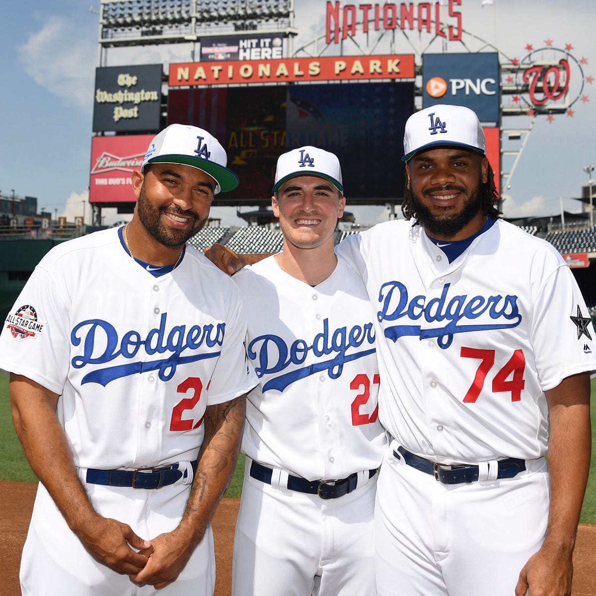 dodgers all star hat 2018