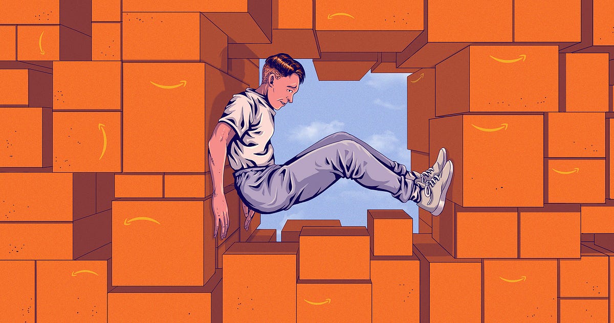 The Relentless Misery of Working Inside an Amazon Warehouse | by Cameron  Brady-Turner | OneZero