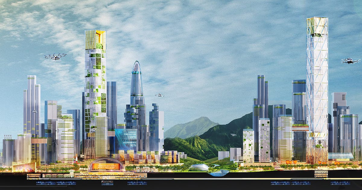 What Should Cities Be Like in 2050? by SOM Medium.