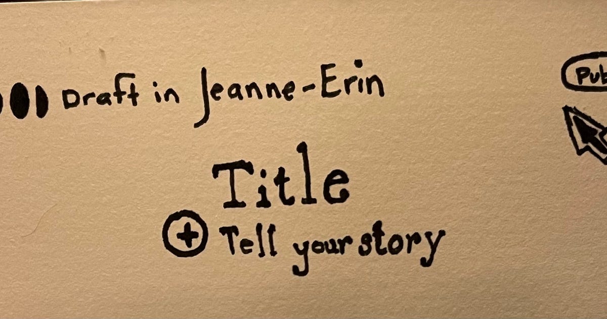 Tell Your Story Art Tales Medium