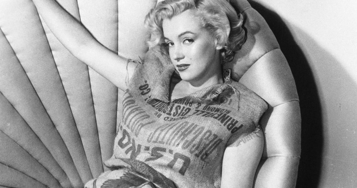 When a catty newspaper columnist supposedly said Marilyn Monroe would be be...