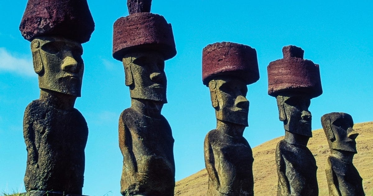 We May Finally Know How Easter Island’s Giant Statues Got Their Jaunty
