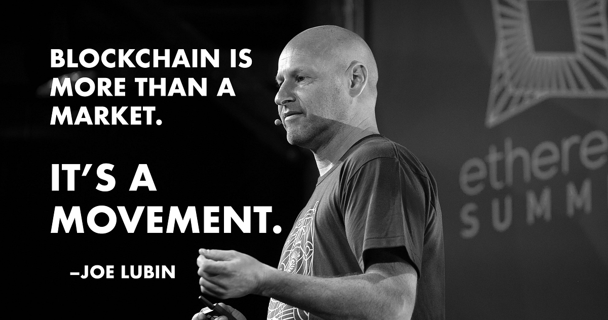 Joe Lubin Explains Why the Ethereum Ecosystem Is Stronger