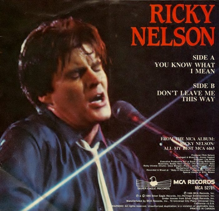 As Long As We Had Him Rick Nelson S Inner Circle Expose His Unreleased Last Record By Jeremy Roberts Medium As Long As We Had Him Rick Nelson S Inner Circle Expose His Unreleased Last Record By Jeremy Roberts Medium