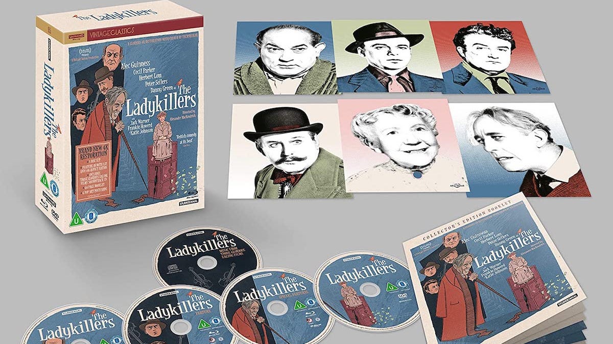 The Ladykillers 1955 Limited Edition 4k Ultra Hd Studiocanal By Frank Collins Frame Rated Medium