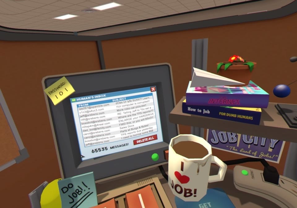 The VR Game 'Job Simulator' Helped Me Safely Revisit the Office | Index