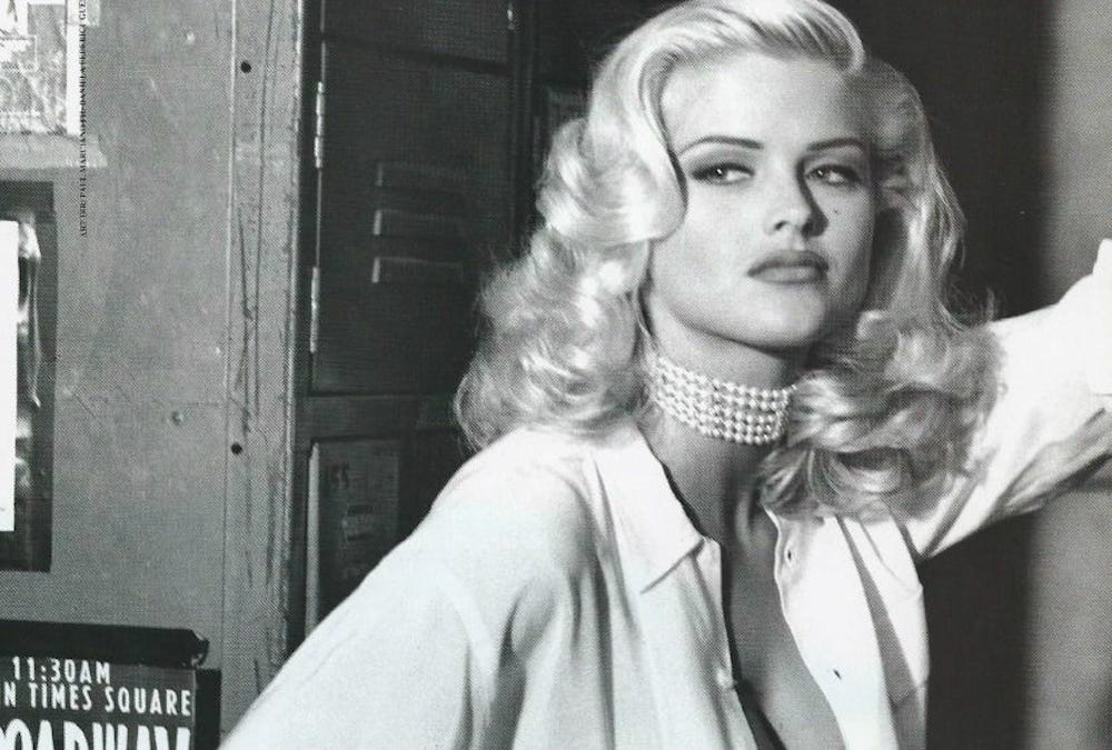 In Forgotten Remembrance Of Anna Nicole Smith | by Paco Taylor | Medium