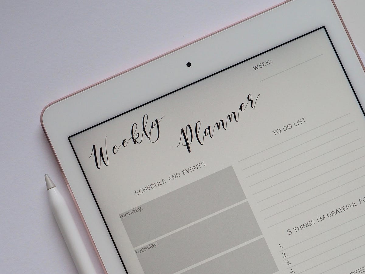4 Elements of the Perfect Digital Planner | by Challa Fletcher-Harris | Age  of Awareness | Medium