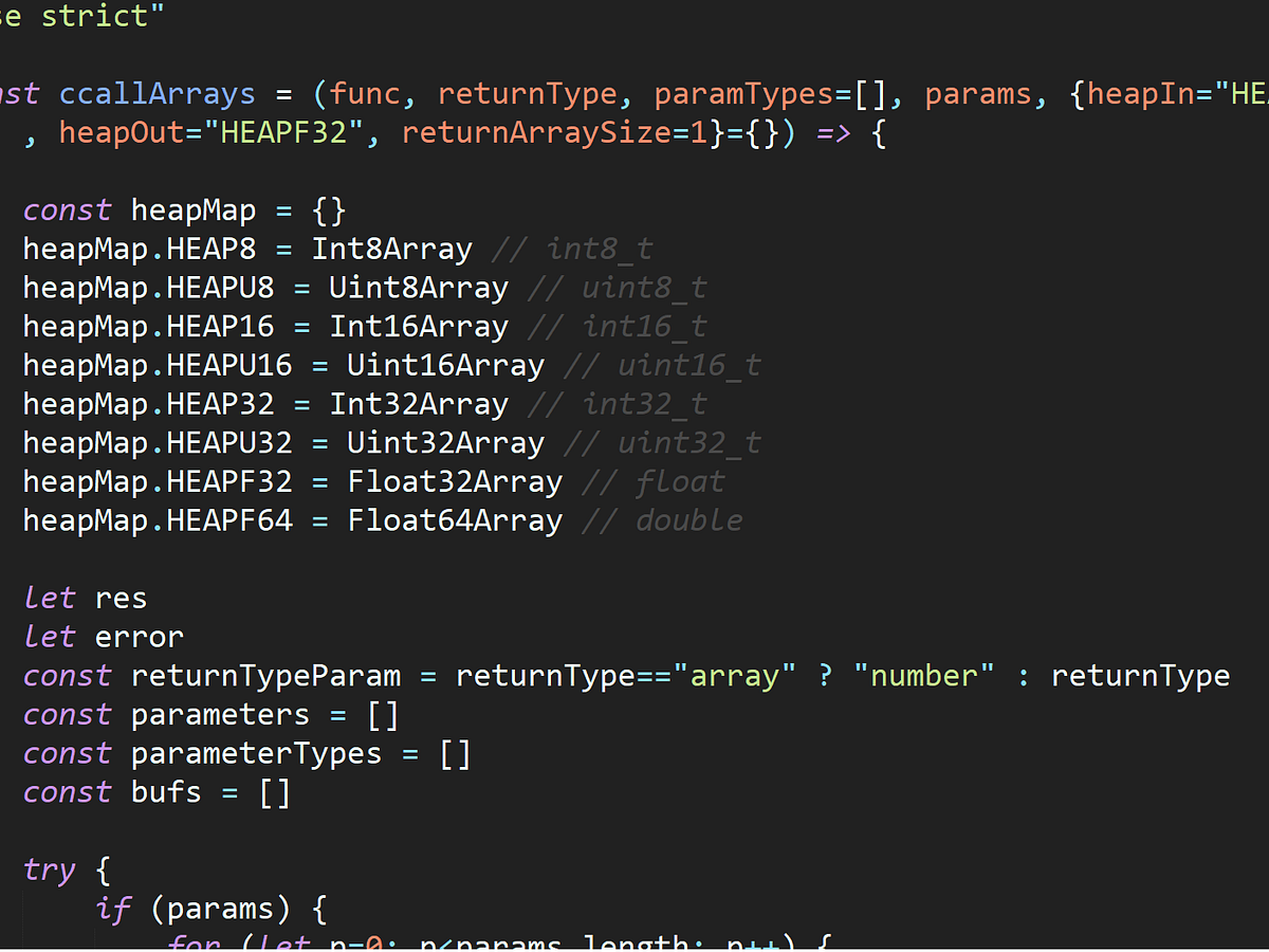 Passing and returning WebAssembly array parameters | by Dan Ruta | Becoming  Human: Artificial Intelligence Magazine