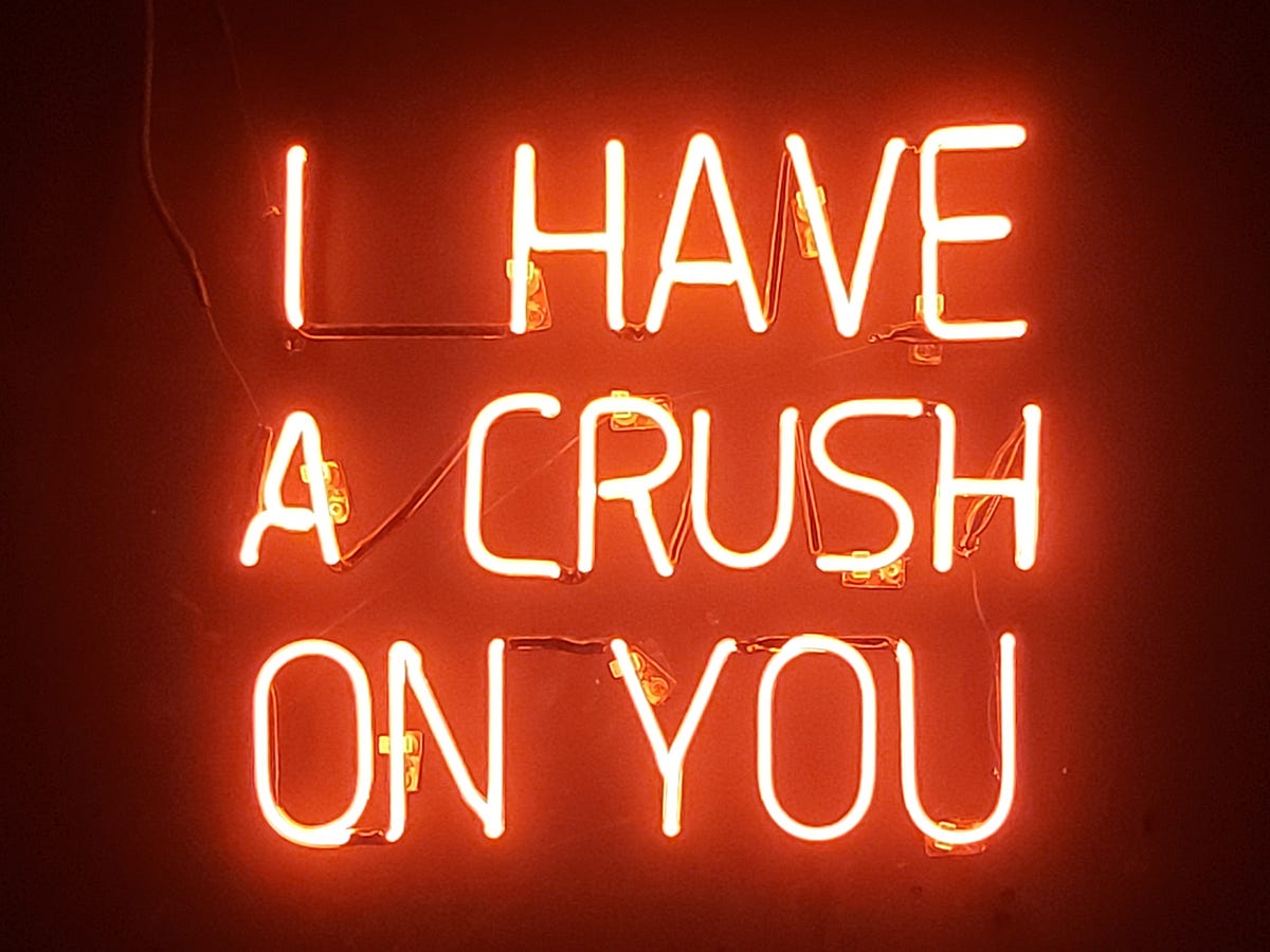 Why Having A Crush Is Good For You By Sarah Griffiths Forge
