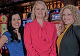 Women Of The C-Suite: Jamie Brown, Jane Nguyen and Jess Chambers Of Hollywood Casino at Charles…