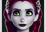 “Princess Gothic”: If Tim Burton had designed the Disney Princesses
