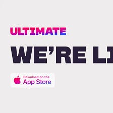 The Ultimate wallet is live on the App Store!