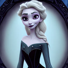 “Princess Gothic”: If Tim Burton had designed the Disney Princesses