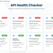 MaxSoft — API Health Checker