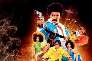 Black Dynamite — a riotous blaxploitation spoof with a meandering story
