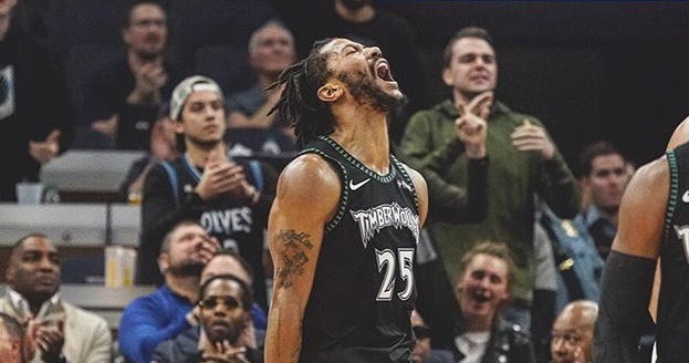 derrick rose scores 50 points
