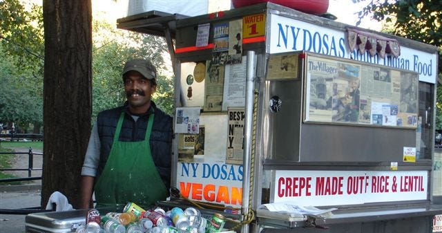 WSP's Dosa Man Has Good Food And A Great Twitter Account | by NYU Local |  NYU Local