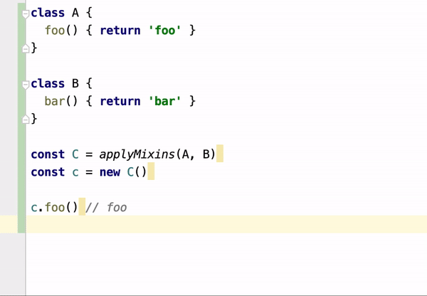 A better type inference for class mixins in TypeScript 3.x
