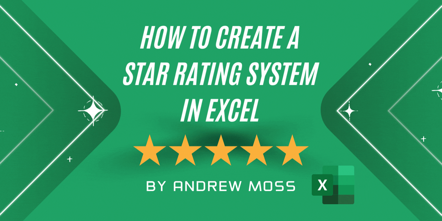 How to Create a Star Rating System in Excel