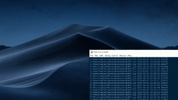 Creating Mac Like Dynamic Wallpaper In Windows Using Python3 From