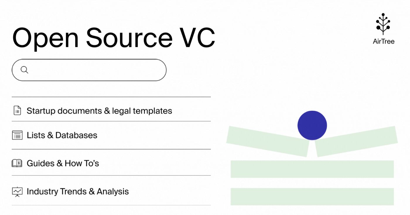A new home for AirTree’s Open Source VC resources