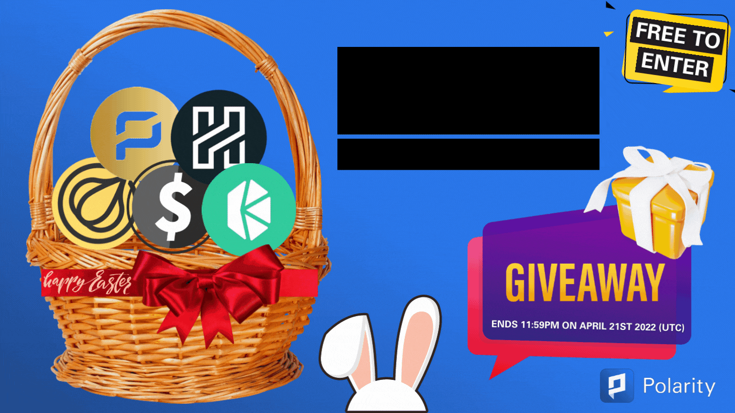 Join our Easter Giveaway on Twitter (Prizes worth $1000 in total!)