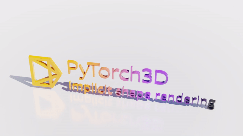 Rendering Volumes and Implicit Shapes in PyTorch3D