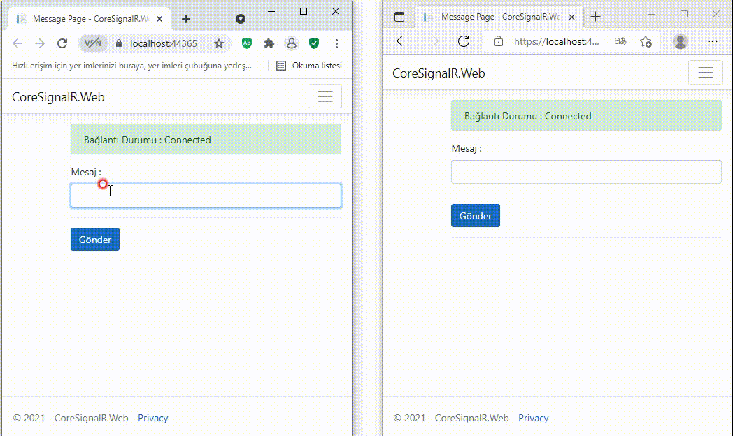 Core Tarafında SignalR Kullanımı by İbrahim Demirli