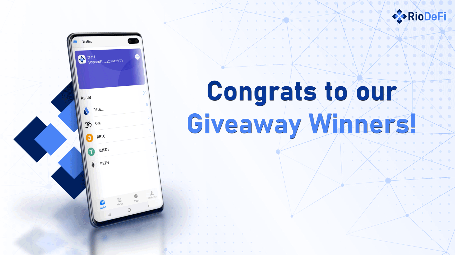 RioWallet Mobile Launches Giveaway Winners