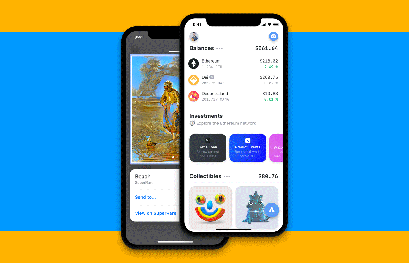 Announcing Rainbow. The mobile wallet that makes Ethereum… | by Rainbow |  Medium