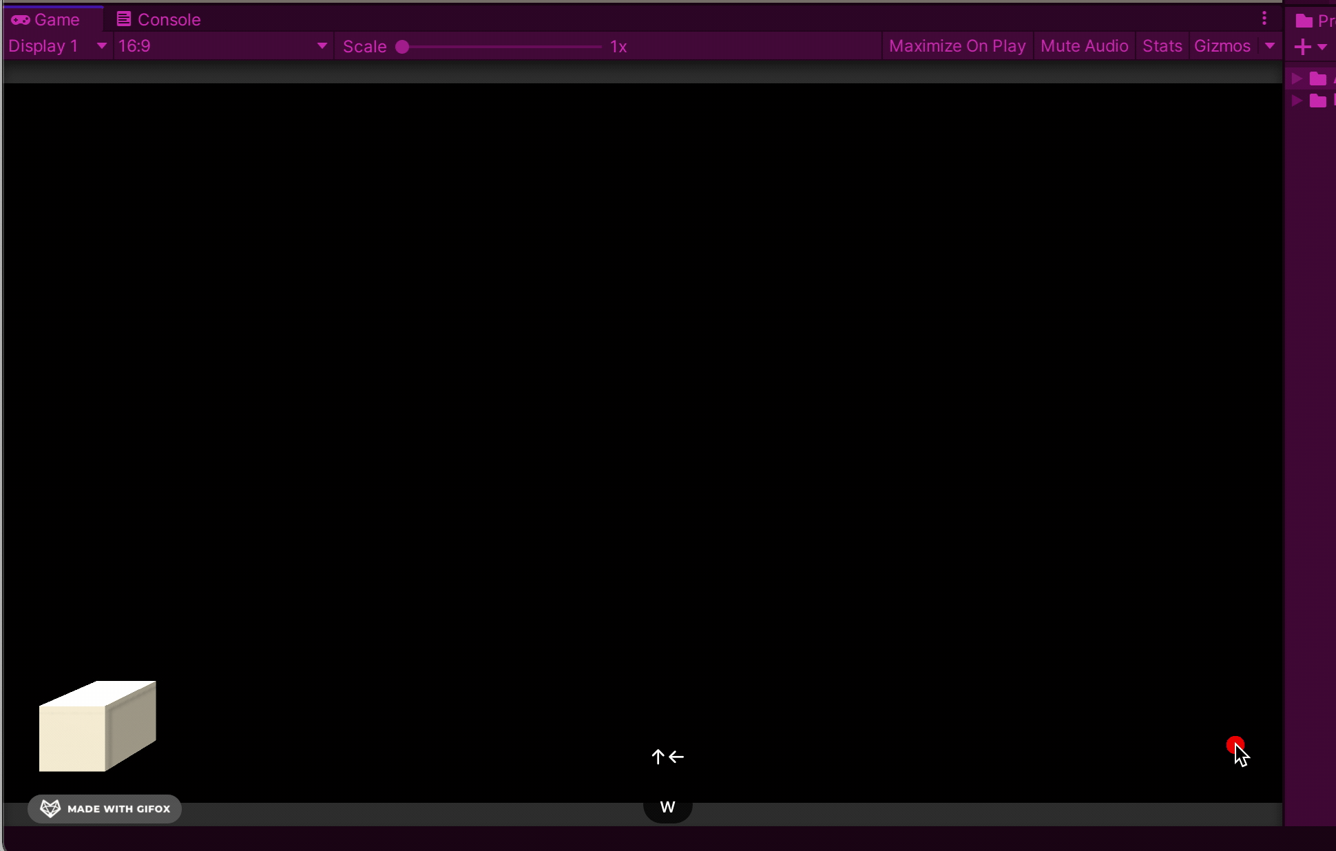 2D Unity Game Dev — Day 1 — Take control and move that Cube. by