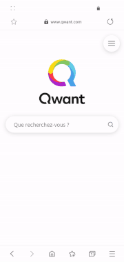 Procedure pour ajouter Qwant en tant que Moteur de recherche par défaut