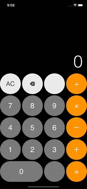 #44 計算機app. 目的:練習Auto Layout & Stack View,數字運算處理 | by 51°30′26″N | 彼得潘的 ...