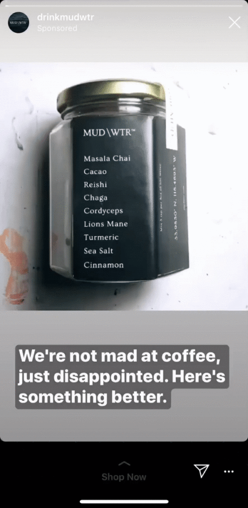 mud-wtr-instagram-story-ad