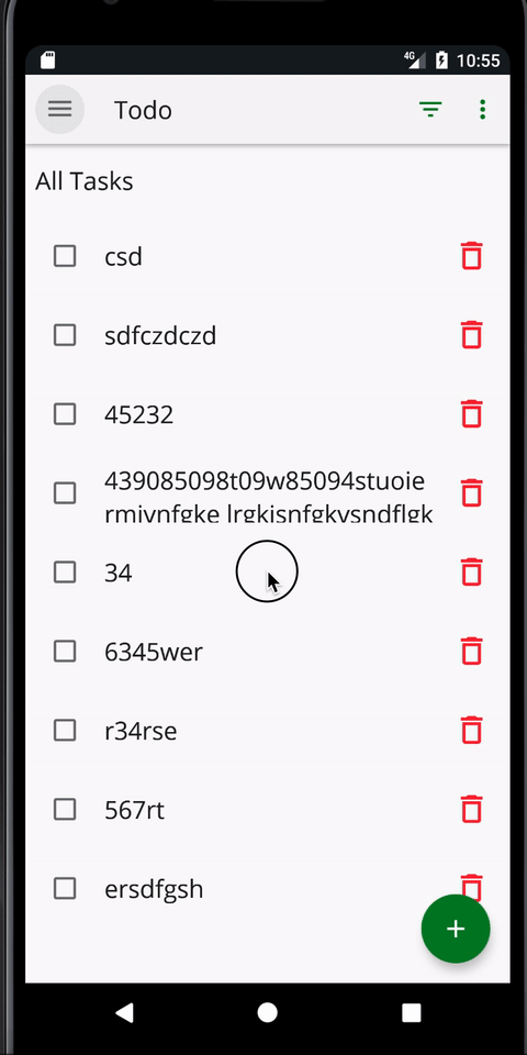 Demo of the application.