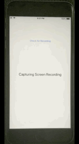 How to prevent screen recording in iOS App?