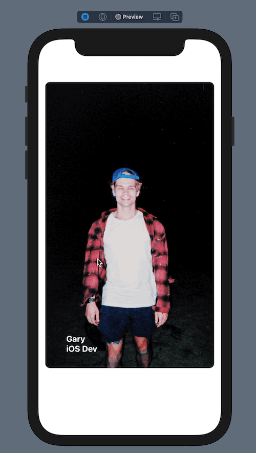 Tinder swipe animation in Xcode