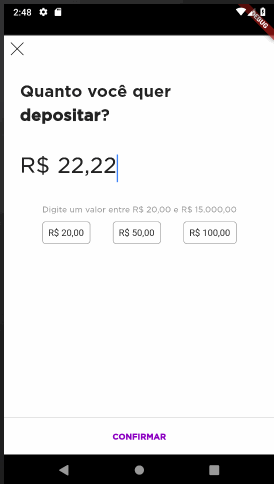 O resultado do desafio de programação para os testes de usabilidade: engenheiros tinham que adicionar três botões de atalho