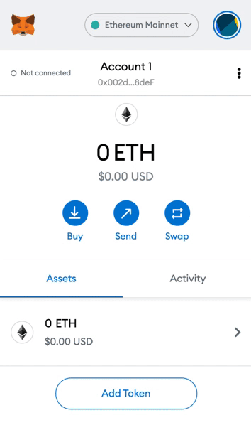 Satochip — How to add a custom network.